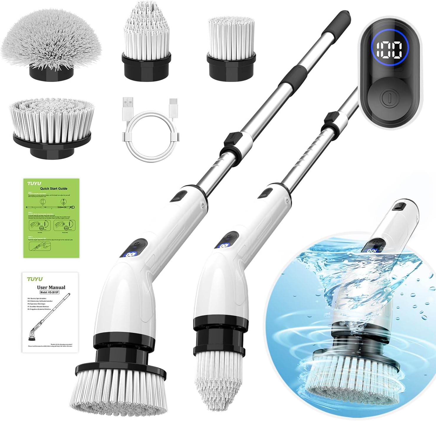 Electric Spin Scrubber