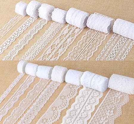 Lace Trim and Ribbons