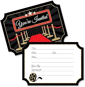 Red Carpet Ticket or Invitation