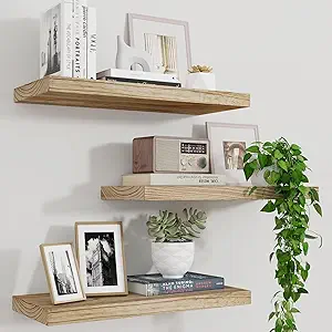 Minimalist Wooden Shelves