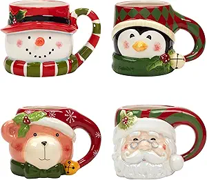 Retro Holiday Mug