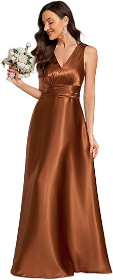 Satin Wedding Dress