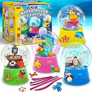 DIY Snow Globe Station