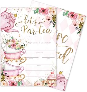 Tea Party Invitations