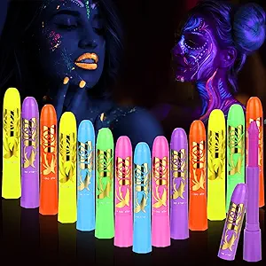 Glow-in-the-Dark Face Paint