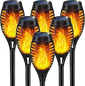 Solar Tiki Torches