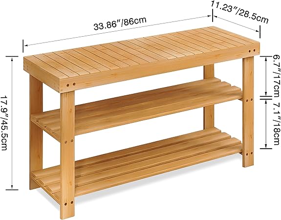 Wooden Storage Bench