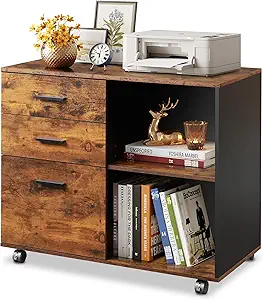 Wooden Filing Cabinet