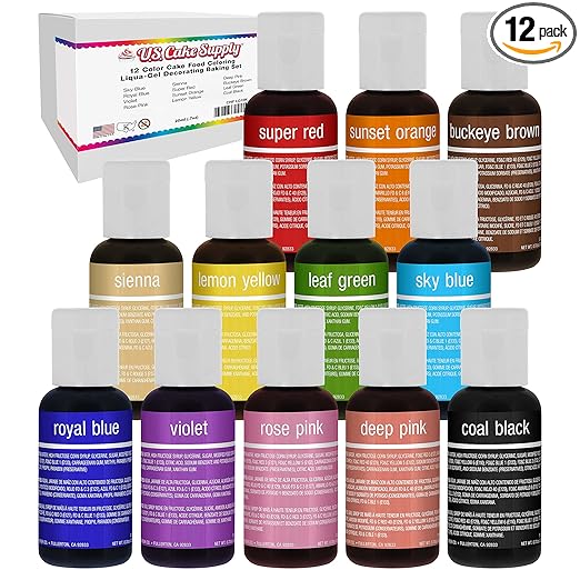 Gel Food Coloring