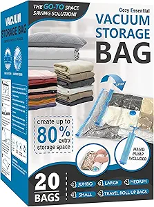 Vacuum-Sealed Storage Bags