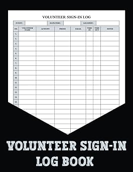 Volunteer Sign-Up Sheets
