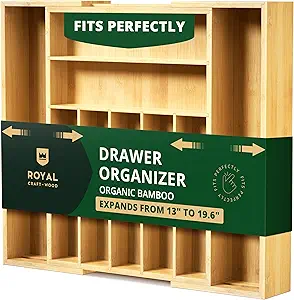Bamboo Kitchen Organizer