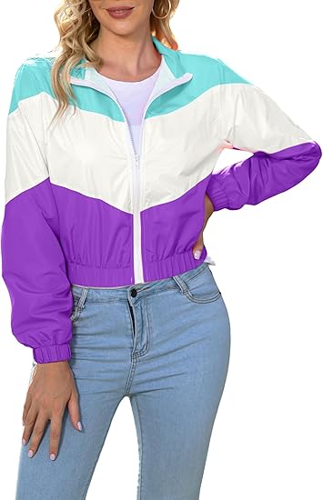 Colorful Windbreaker Jackets