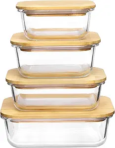 Bamboo Food Storage Containers