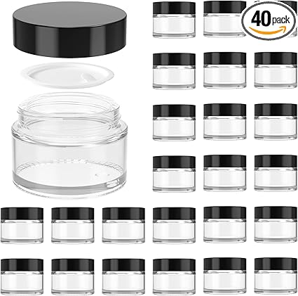 Sealable Jars or Tubes