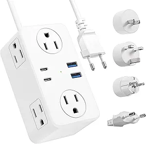 Power Strip or Travel Adapter